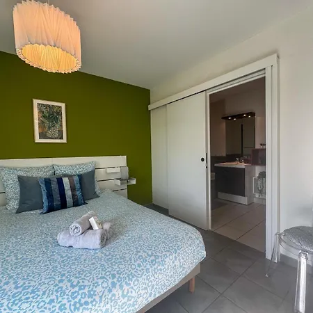 Stunning T2 Pool Box-meyzieu Gare-stade-eurexpo Apartment Meyzieu
